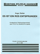 Es ist ein Ros Entsprungenop 10 by Distler Hugo for SATB