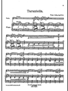 Tarantella for Violin and Piano Op. 27 No. 2 by Drdla Frantisek Alois for