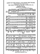 Light of the World by Elgar Edward for SATB