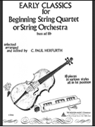 Early Classics For Beginning String Quar by Various - Herfurth - for Str Quartet