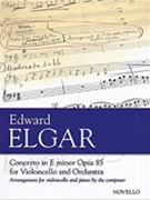 Concerto In E Minor Opus 85 by Elgar Edward for Cello and Piano