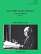 6 Very Easy Pieces Opus 22 by Elgar Edward for