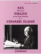 6 Very Easy Pieces for Violin Opus 22 by Elgar Edward for Violin Collection