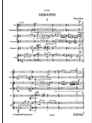 Geranos by Elias Brian for Orchestra