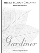 Evening Hymn by Gardiner Henry Balfour for SATB