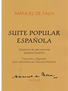 Suite Popular Espanola by De Falla Manuel - Marechal - for Cello and Piano