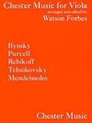 Chester Music For Viola by Various - Forbes W - for Viola Collection