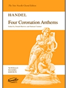 Four Coronation Anthems by Handel George Frideric for SATB