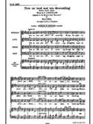 Now on Land and Sea Descending by Handel George Frideric for SATB