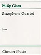 Saxophone Quartet by Glass Philip for Full Score (Score Only)