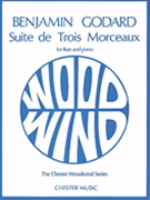 Suite De Trois by Godard Benjamin - Wye Trevor - for Flute and Piano