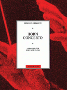 Horn Concerto In E-flat by Gregson Edward for French Horn and Piano