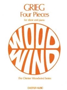 Edvard Grieg: Four Pieces for Oboe and Piano by for Oboe