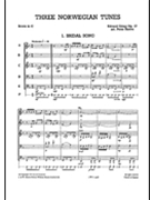 Junior Just Brass 07: Grieg 3 Norwegian Tunes 5 Part by for Chamber Or