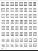 Guitarist Chord Pad by Chord Diagrams for Tablature