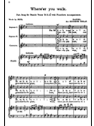 Where'er You Walk by Handel George Frideric for SSA