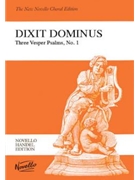 Dixit Dominus by Handel George Frideric for SATB