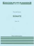 Sonate Opus 18 by Hansen Thorvald - Hansen Wilhelm - for Trumpet and Piano