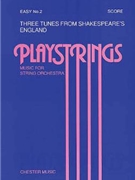 3 Tunes From Shakespeare's England - Score Only by Traditional - Hare Nicholas - for Full Score