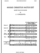 Hodie Christus Natus Est by Sweelinck Jan P for SSATB