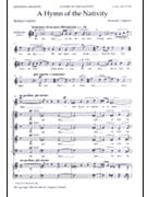 A Hymn of the Nativity by Leighton Kenneth for SATB