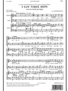 I Saw Three Ships by - Lloyd Richard - for SATB
