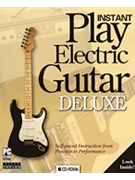 Instant Play Electric Guitar Deluxe by for Guitar CD