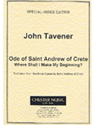 Ode of Saint Andrew of Crete by Tavener John for SSATBB