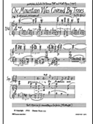 Ox Mounatin was Covered by Trees by Judith Weir for Vocal Scor