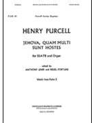 Jehova Quam Multi Sunt by Purcell Henry for SATB