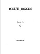 Chant De Mai by Jongen Joseph for Organ Solo
