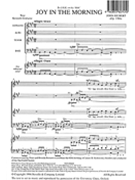 Joy in the Morning Op. 136b by Joubert John for SATB divisi