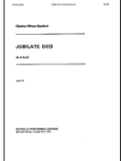 Jubilate Deo In B Flat by Stanford Sir Charles Villiers for SATB