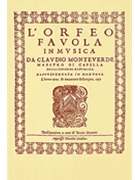 Claudio Monteverdi: L'Orfeo - Favola In Musica SV.318 by Monteverdi Claudio for Vocal Scor