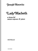 Joseph Horovitz: Lady Macbeth Songs (Miniature Score) by Horovitz Joseph for Mezzo-Soprano