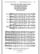Lord for Thy Tender Mercy's Sake by Farrant Richard for SATB