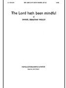 The Lord Hath Been Mindful by Wesley Samuel Sebastian for SATB