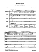 Lux Mundi by Boyle Rory for SATB