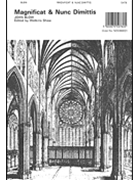 Magnificat & Nunc Dimittis by Blow John - Shaw Watkins - for SATB