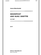 Magnificat and Nunc Dimittis in B Flat by Stanford Sir Charles Villiers for SATB