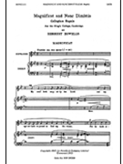 Magnificat & Nunc Dimittis by Howells Herbert for SATB