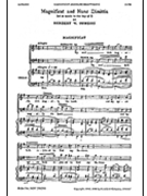 Magnificat and Nunc Dimittis in G by Sumsion Herbert for SATB