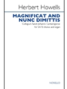 Magnificat and Nunc Dimittis by Howells Herbert for SATB
