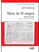 Mass in D Major Op. 86 (Mse D dur) by Dvorak Antonin for SATB