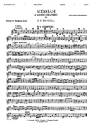 Messiah by Handel George Frideric - Shaw Watkins - for Violin 2