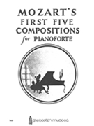 First Five Compositions by for Piano