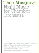 Night Music by Musgrave Thea for Study Score