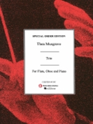 Thea Musgrave: Trio For Flt/Oboe/Pf Sc/Pts by for Flute