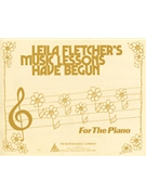 Music Lessons Have Begun by Fletcher for Piano Method