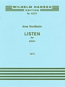 Arne Nordheim: Listen by for